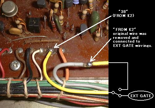 gate input mod wiring