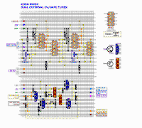 Korg 800DV CV-Gate Stripboard Dual